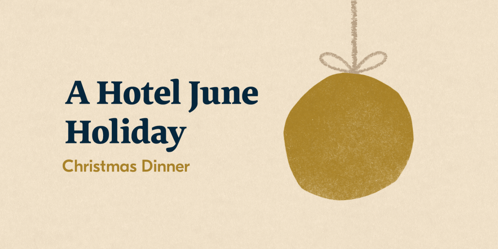 A Hotel June Holiday Graphic Banner