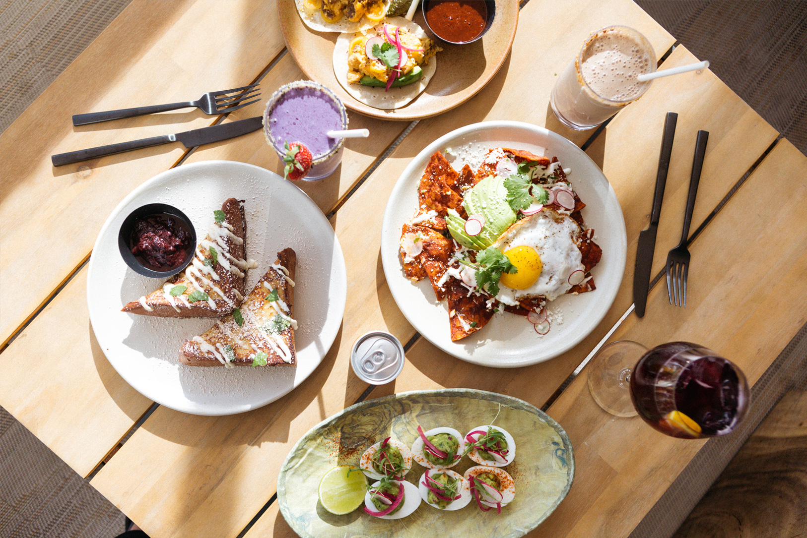 Restaurant Brunch dishes